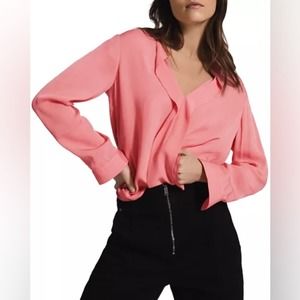 REISS
Rochelle Drape Detail Blouse size 10 (b14)
